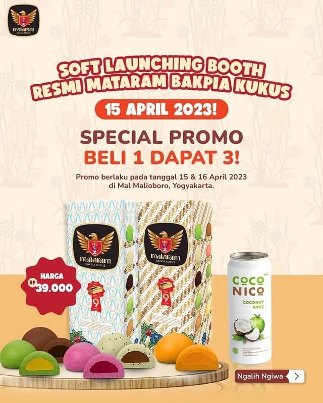 promo mataram bakpia kukus